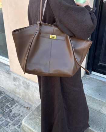 Say Ina Copenhagen Taske Olivia Dark Brown Pu Leather