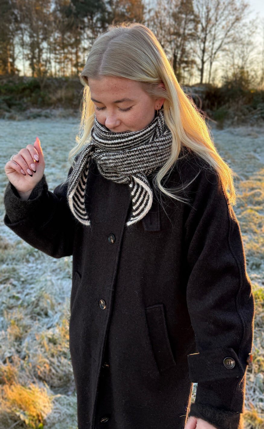 Say Ina Copenhagen Tørklæde Sophie Brown Striped