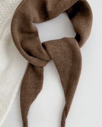 Say Ina Copenhagen Tørklæde Sophie Triangle Dark Brown