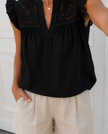 Say Ina Copenhagen Top Alma Black