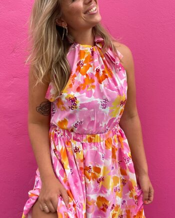 Say Ina Copenhagen Top Karo Tropical Flowers
