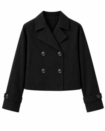 Say Ina Copenhagen Trenchcoat Laura Short Black
