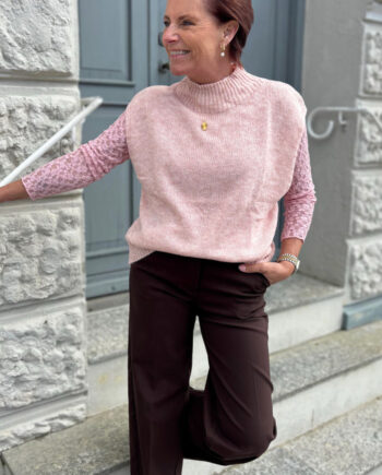 Say Ina Copenhagen Vest   Bluse Marika Pink