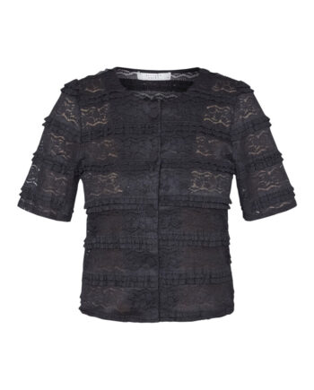 Sisters Point Bluse Nan-top Black