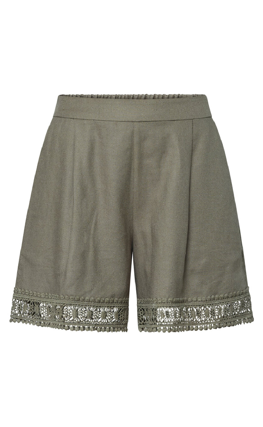 Sisters Point Shorts Ejba-sh Khaki Mel