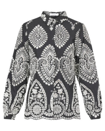 Sisters Point Skjorte Gada-sh57 Black Cream