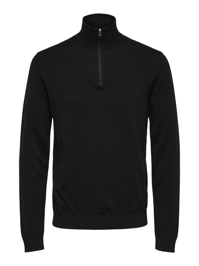 Slhberg Half Zip Cardigan   No