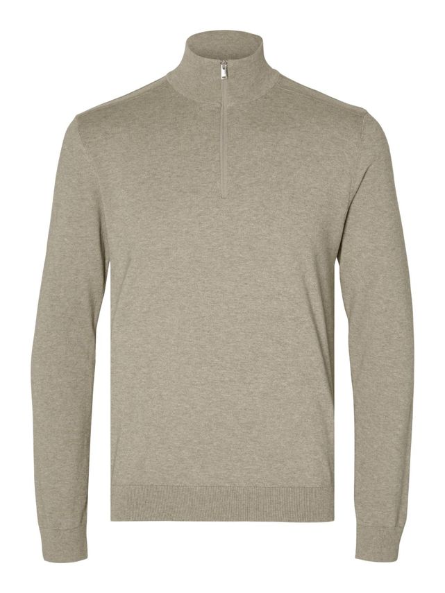 Slhberg Half Zip Cardigan   No