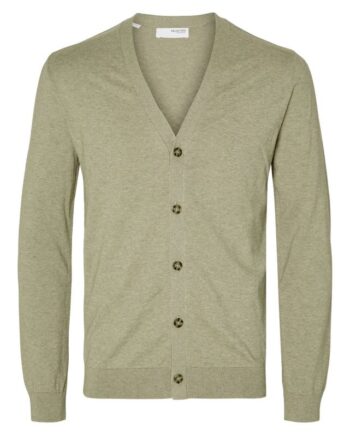 Slhberg Ls Knit  -neck Cardigan Noo