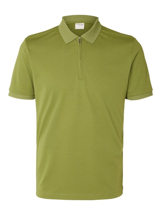 Slhfave Zip Ss Polo
