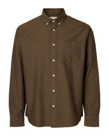 Slhregrick-ox Flex Shirt Ls