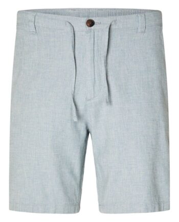 Slhregular-brody Linen Shorts Noos