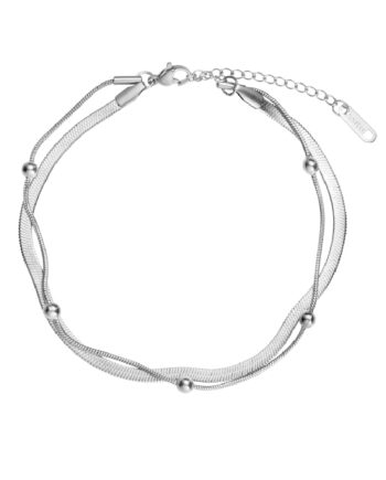 Smykkeli Copenhagen Armbånd Barcelona Silver Colour