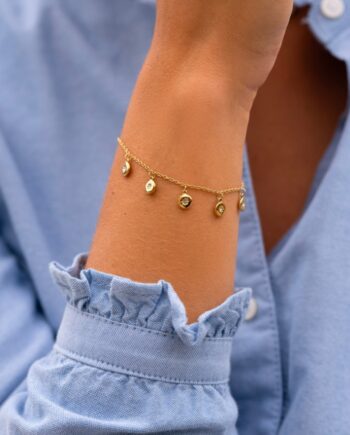 Smykkeli Copenhagen Armbånd Rome Gold Colour