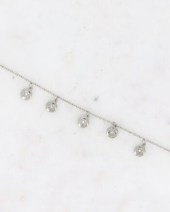 Smykkeli Copenhagen Armbånd Rome Silver Colour