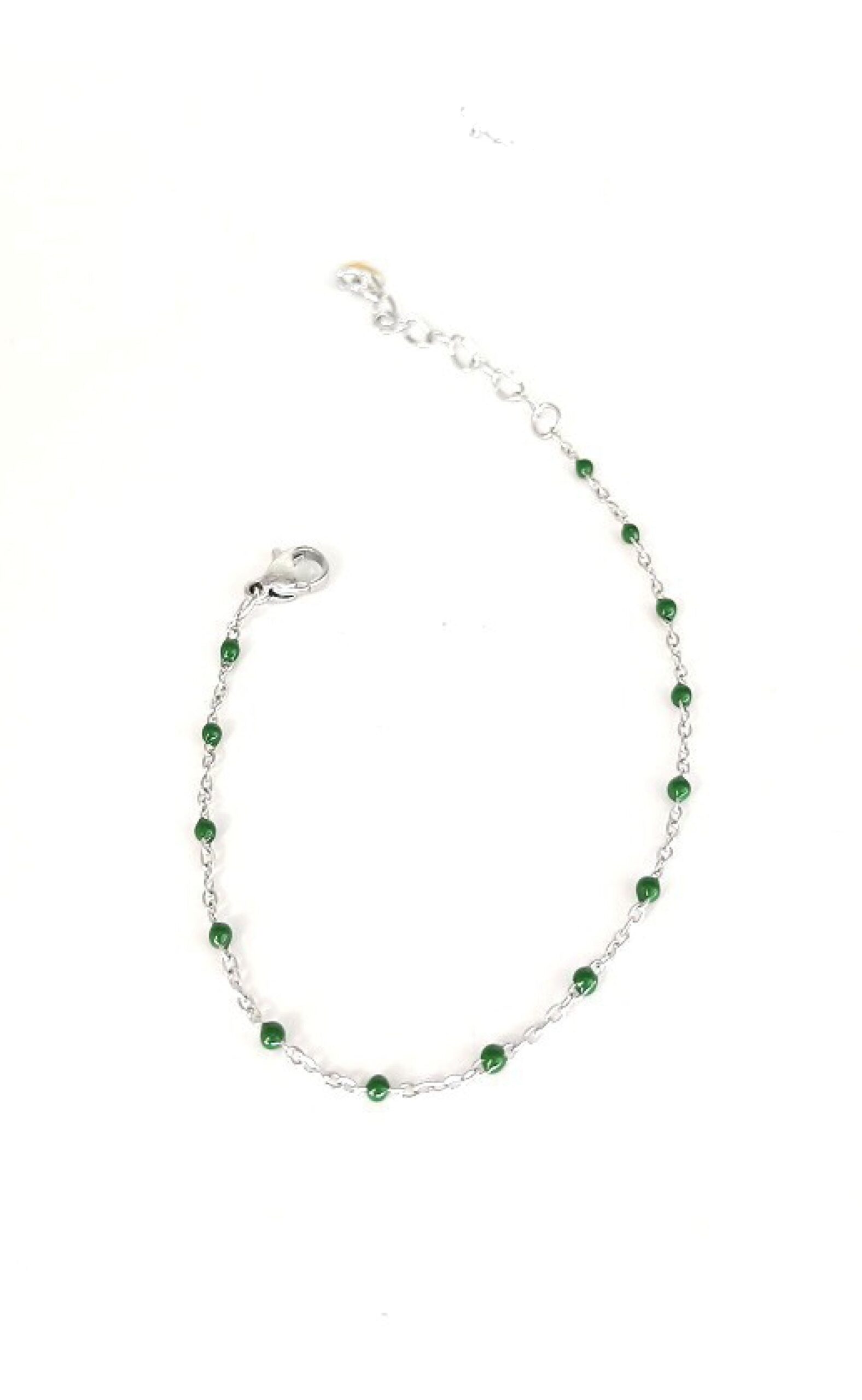 Smykkeli Copenhagen Armbånd Wien Silver Colour Green