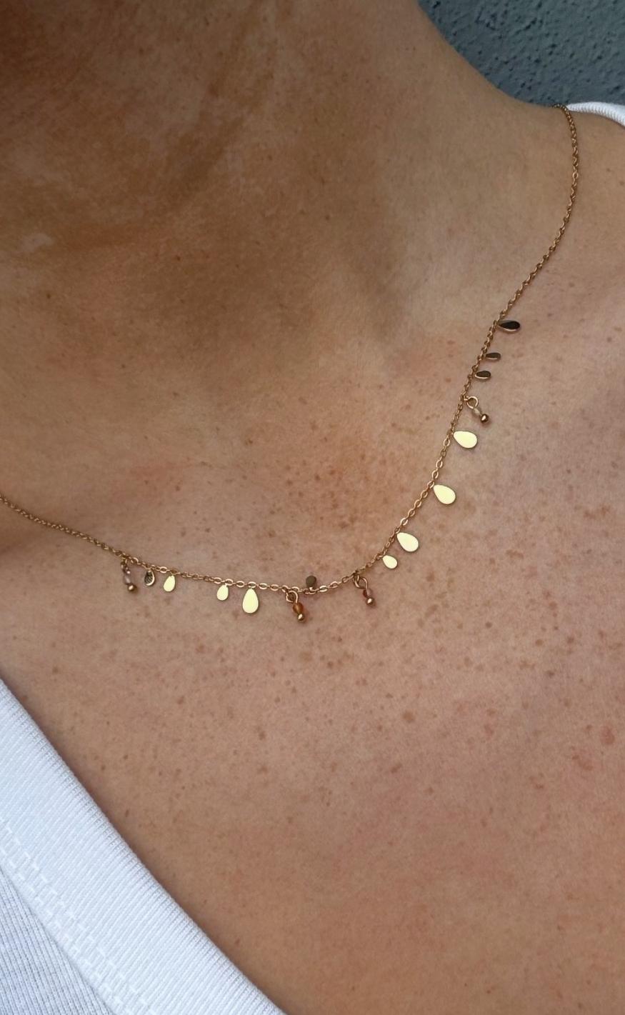 Smykkeli Copenhagen Halskæde Miami Gold Colour