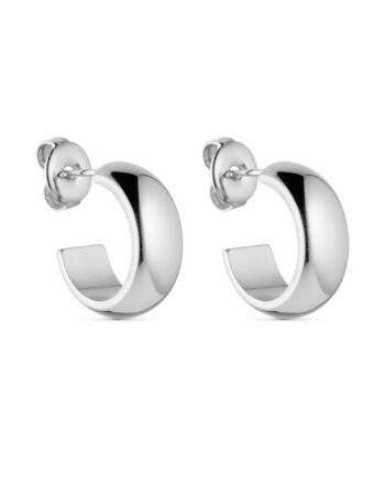 Smykkeli Copenhagen øreringe   Hoops Dubai Silver Colour
