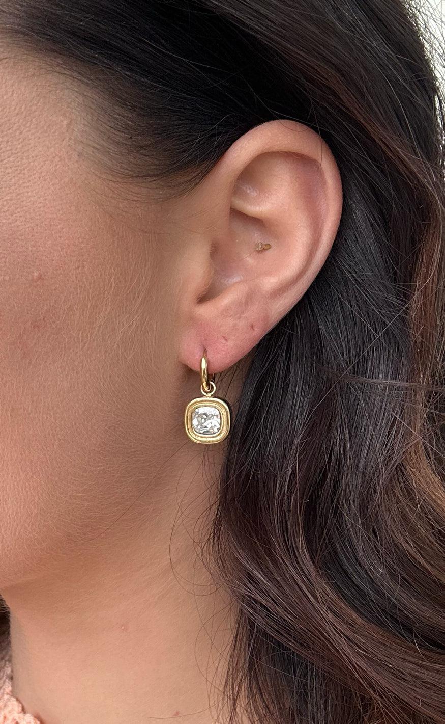 Smykkeli Copenhagen øreringe Manila Gold Colour