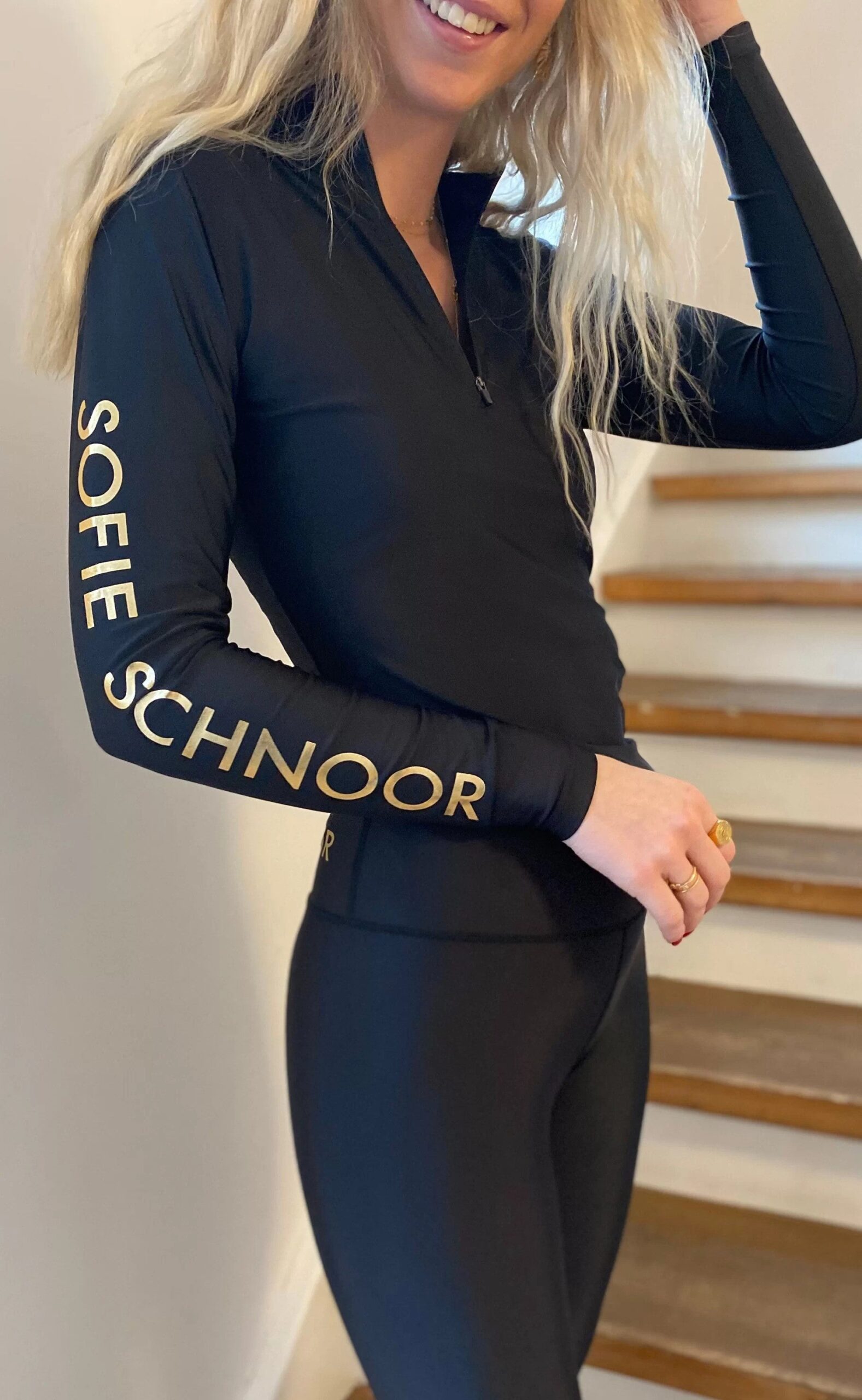 Sofie Schnoor Bluse Snos244 Black Gold