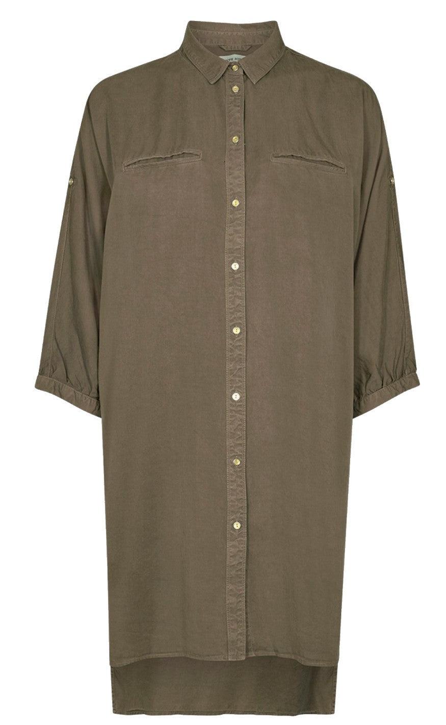 Sofie Schnoor Skjortekjole S213285 Dark Green