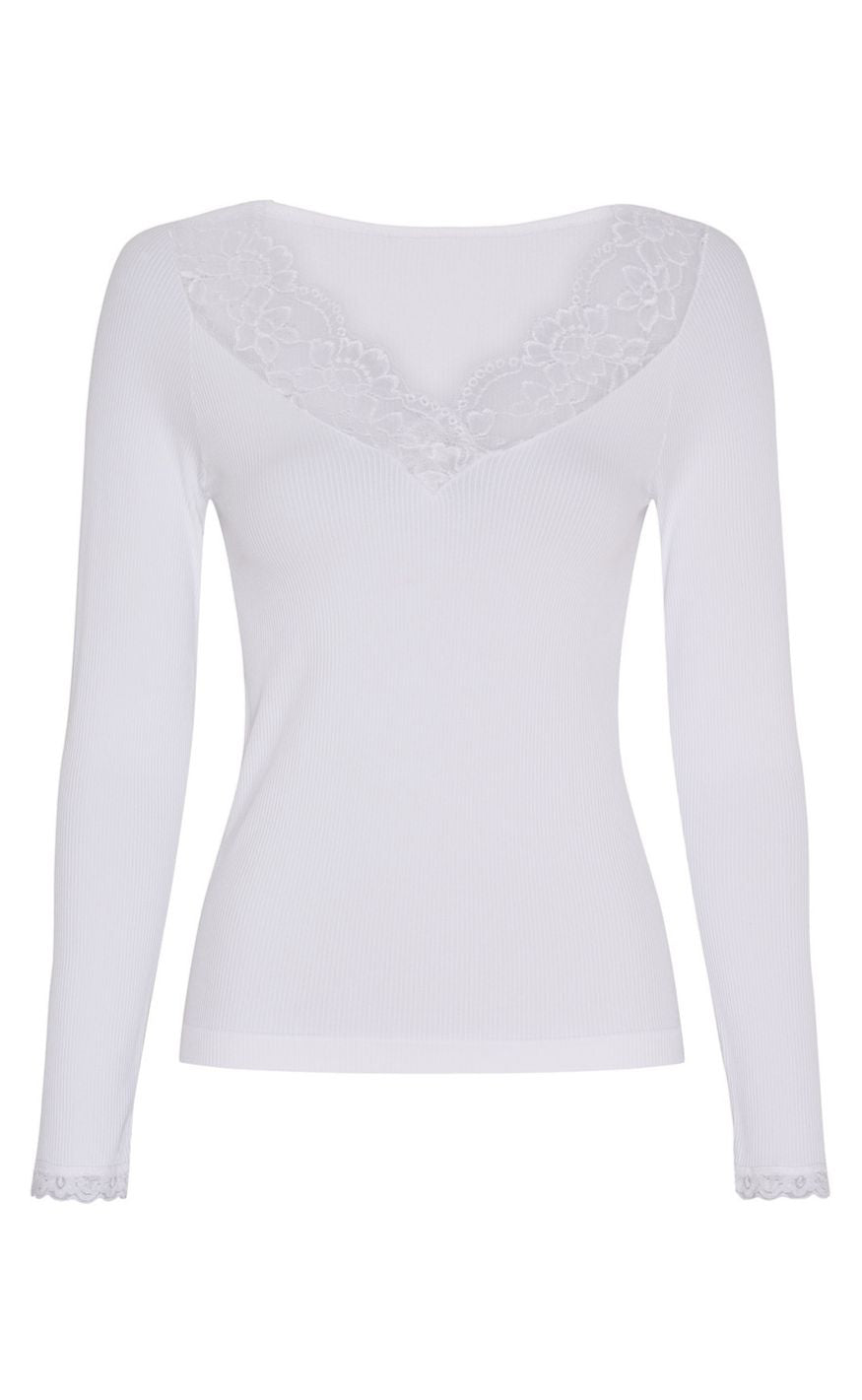 Tim Simonsen Bluse Belen Costina Bianco