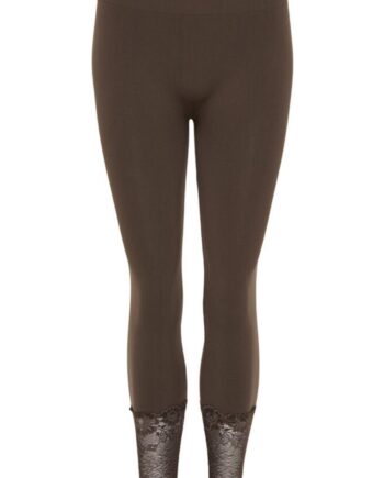 Tim   Simonsen Leggings Martha Lace One Plus Caffe