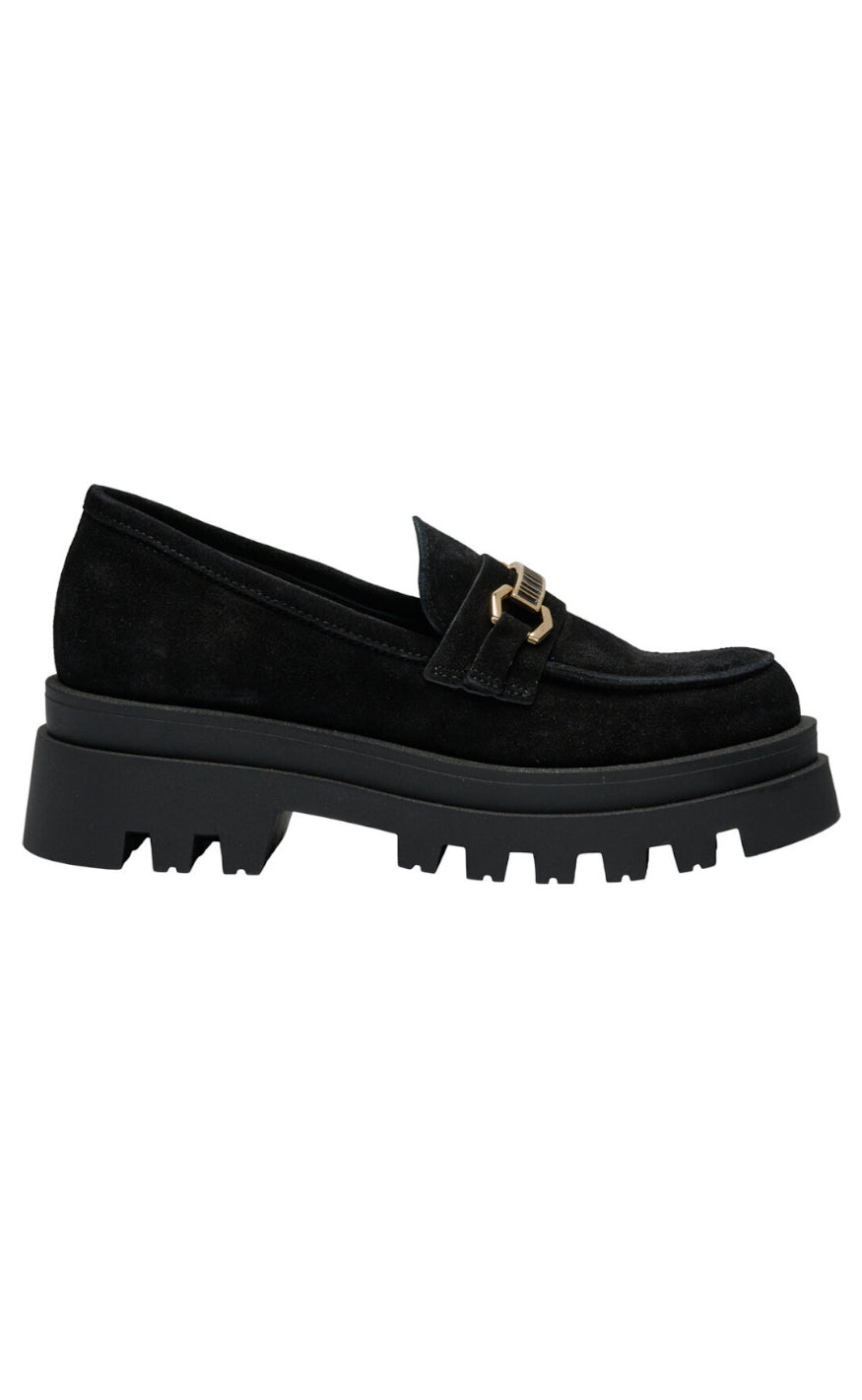 Tim Simonsen Loafers Sherly Suede Negro