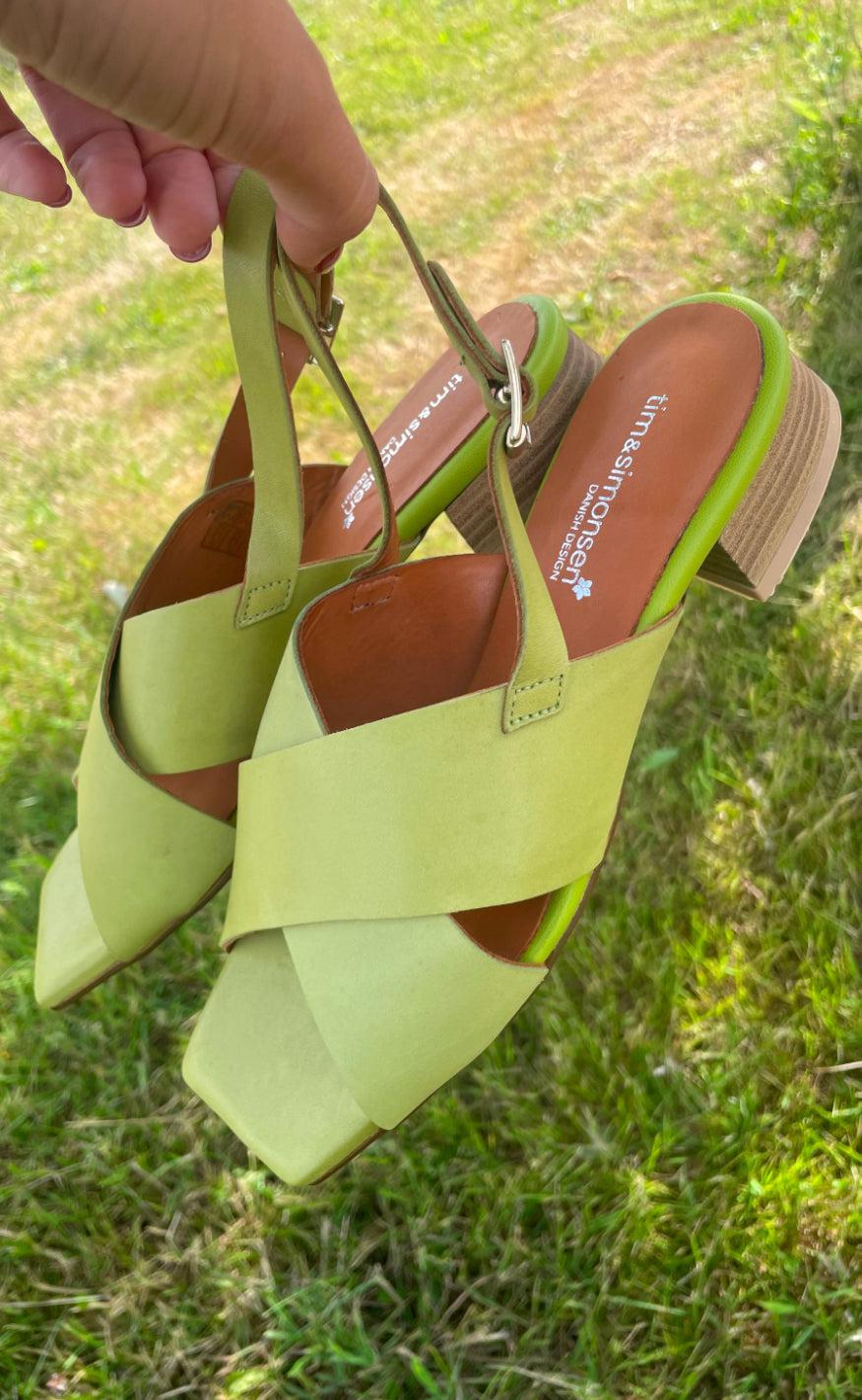 Tim Simonsen Sandaler Alba Alfa Verde