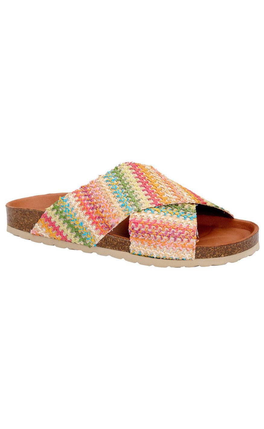 Tim   Simonsen Sandaler Annet Boho Crochet Multi