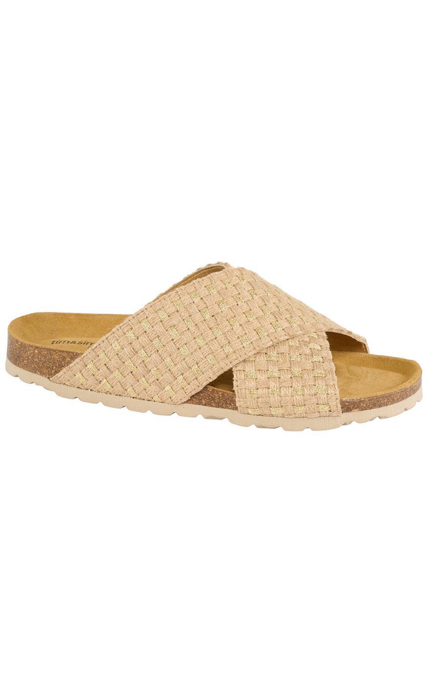 Tim Simonsen Sandaler Annet Nature Boho Gold