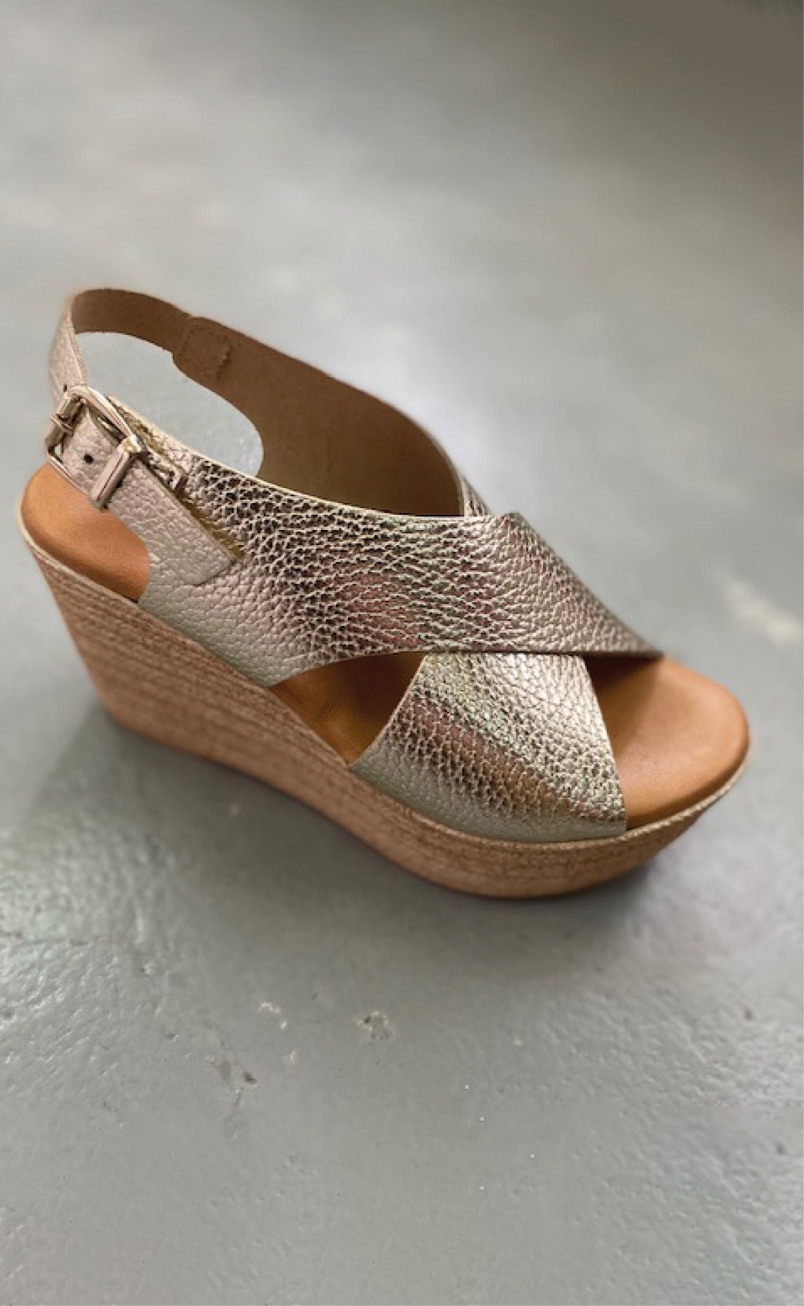 Tim Simonsen Sandaler Isabella Metal Platino