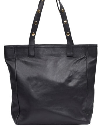 Tim   Simonsen Taske Pernille Stud Shopper Black   Gold