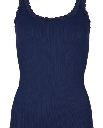 Tim   Simonsen Top Frida Rib Blu