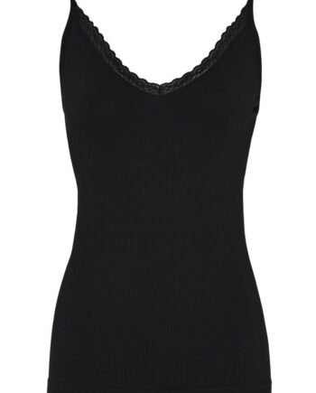 Tim   Simonsen Top Molly Rib Nero
