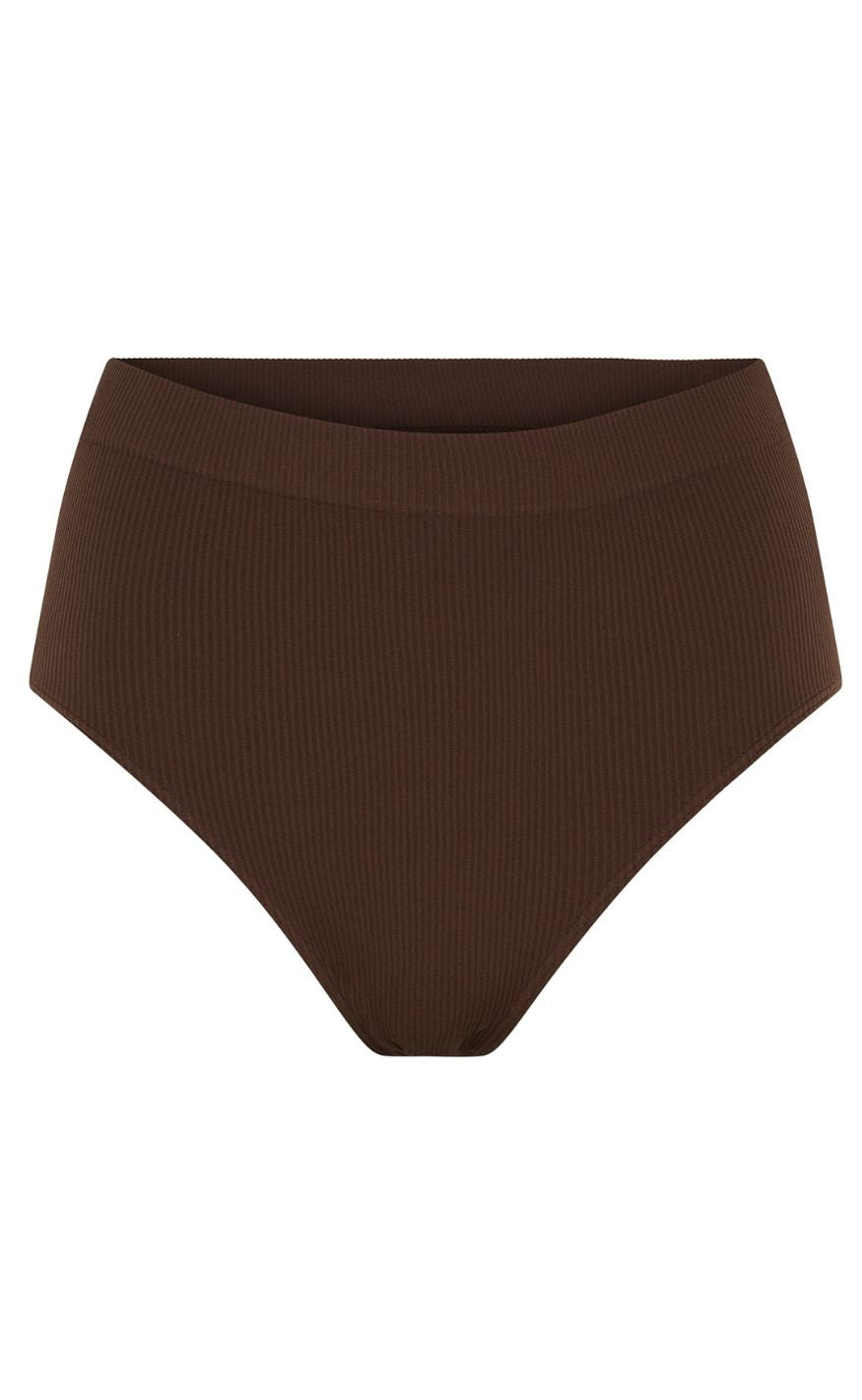 Tim Simonsen Trusser Tulle Rib Midi Cioccolato