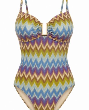 Unica Copenhagen Badedragt Isabelle Multi Zig Zag