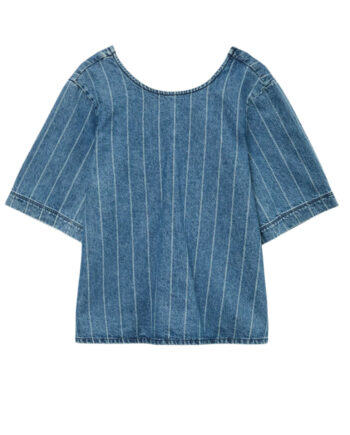 Vero Moda Skjorte Trille Medium Blue Denim
