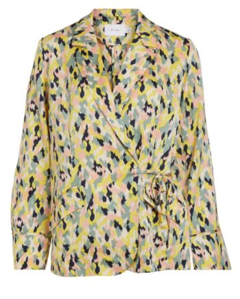 Vila Blazer Soffy Birch Multi Colour