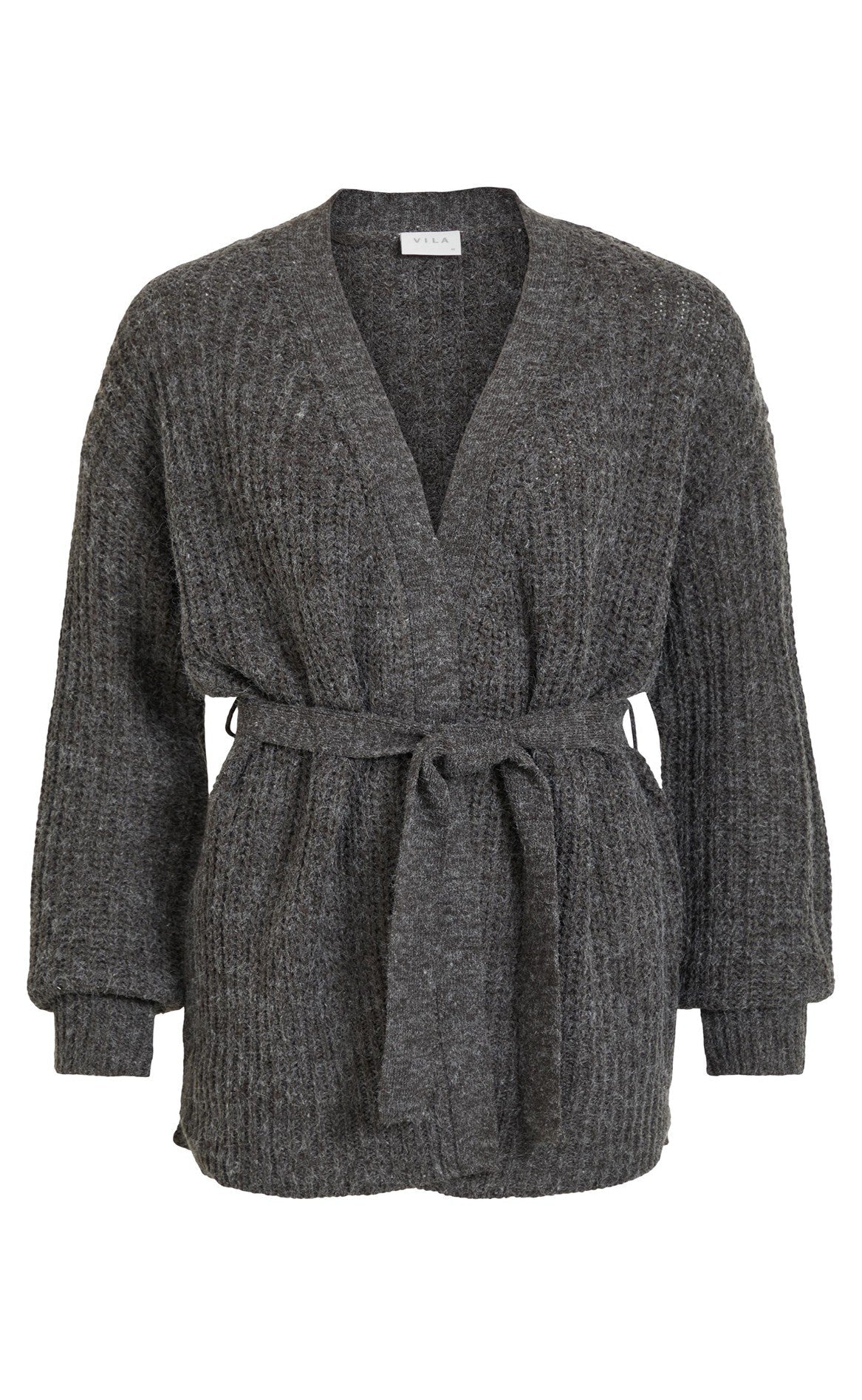 Vila Cardigan Tikta Dark Grey