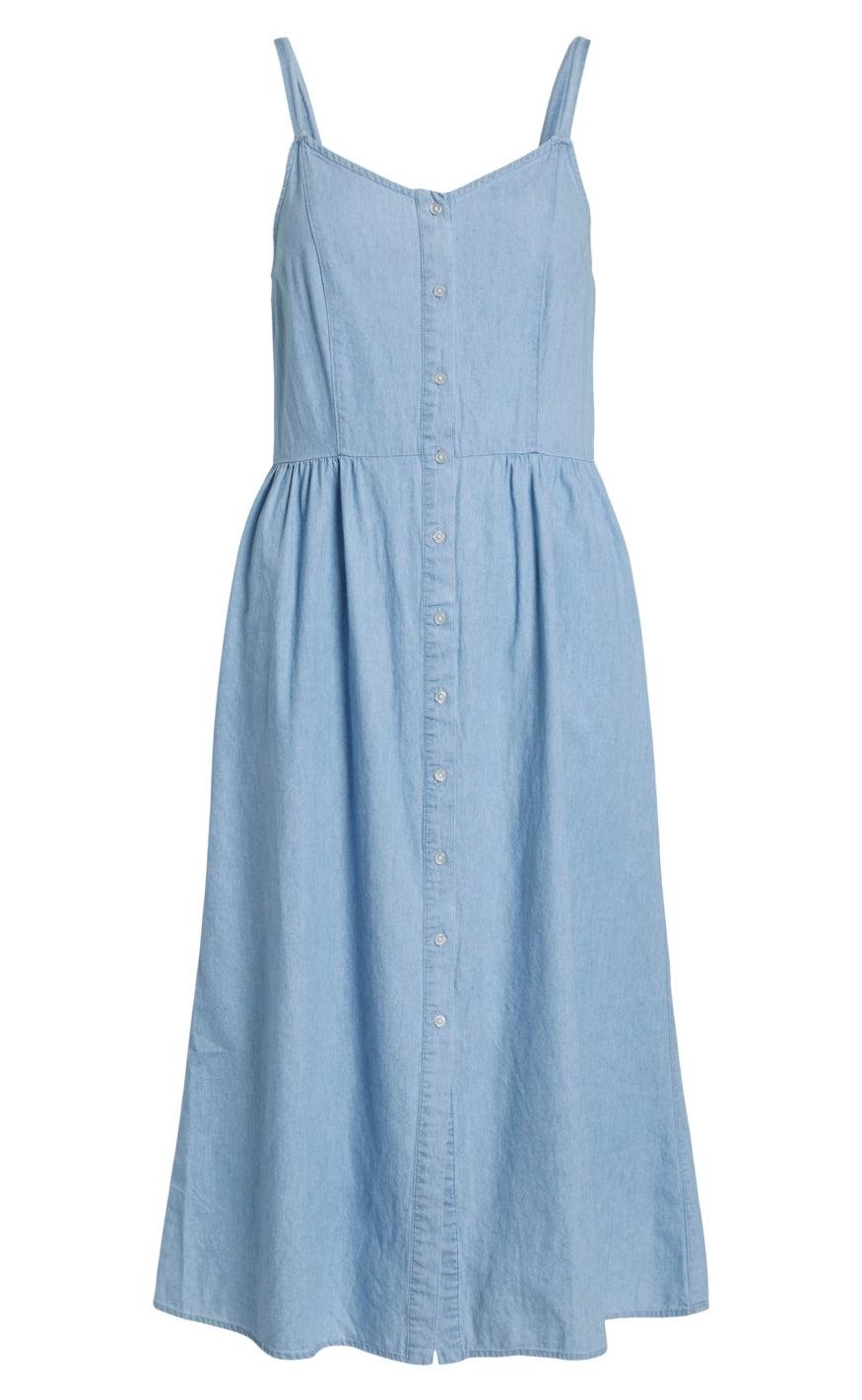 Vila Kjole Zia Light Blue