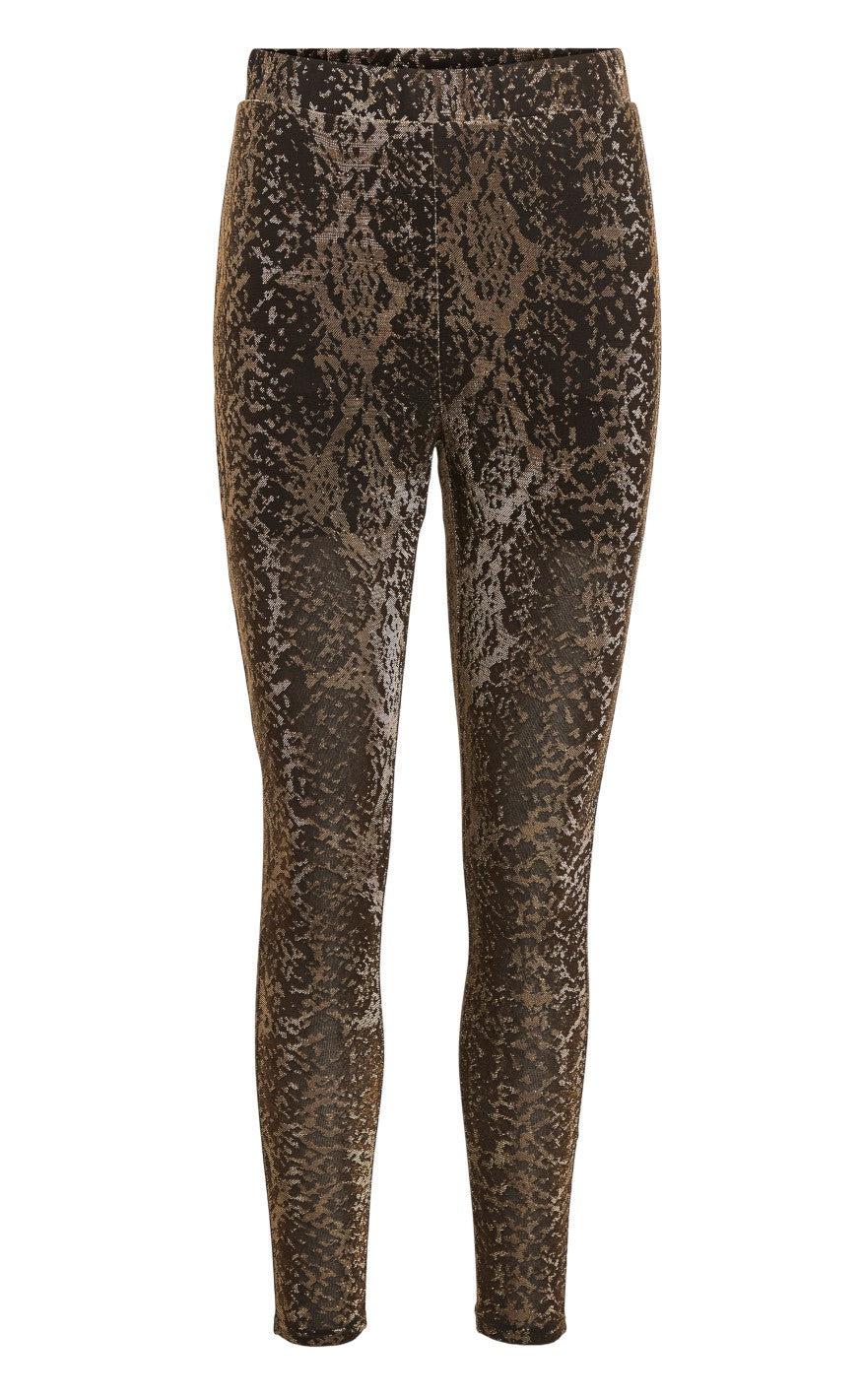 Vila Leggings Soleil Gold Glitter
