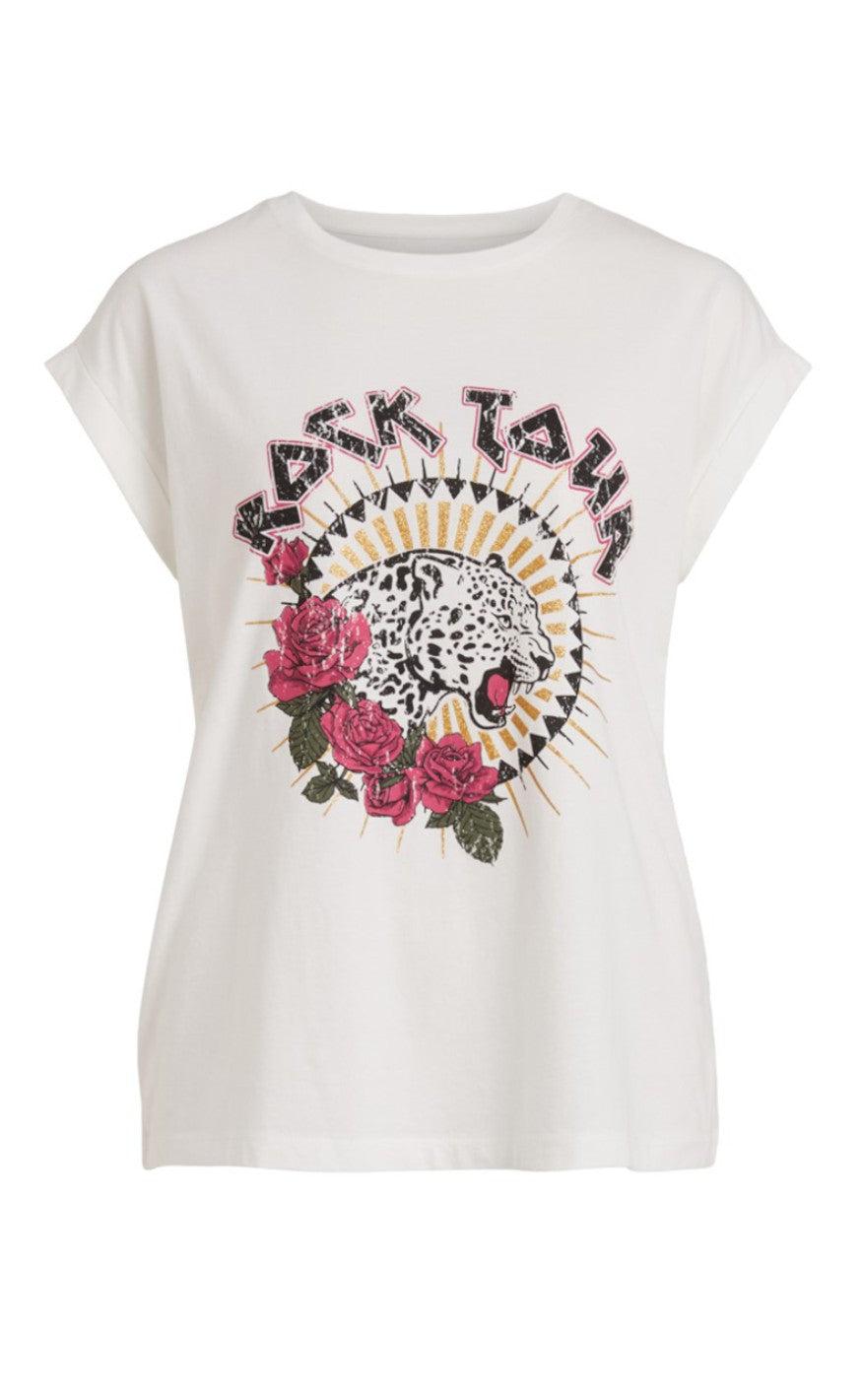 Vila -shirt Prisella Snow White