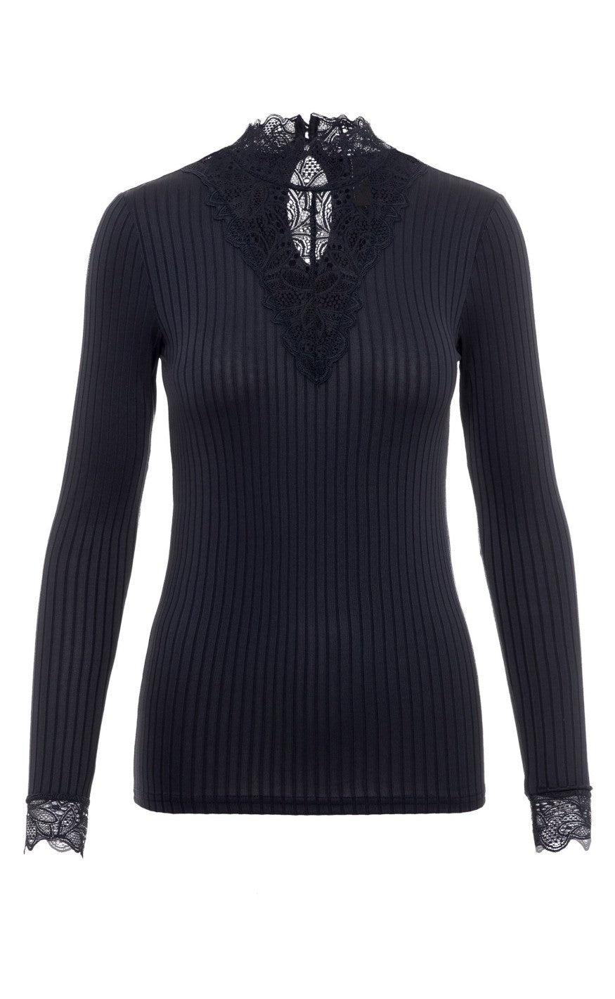 Yas Bluse Blace Highneck Night Sky