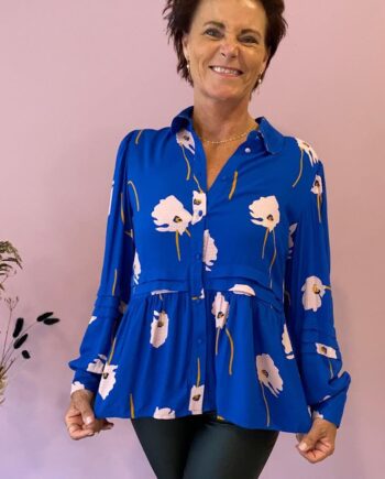 Yas Bluse Orchido Nautical Blue