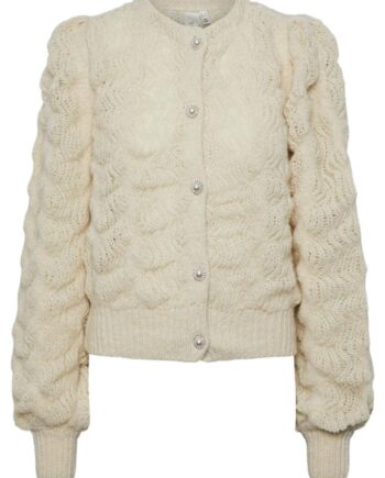 Yas Cardigan Bubble Birch Melange