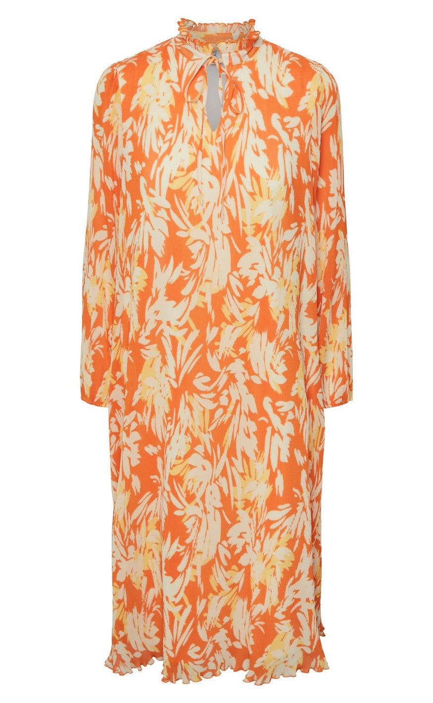Yas Kjole Pippo Oriole Leaf Print
