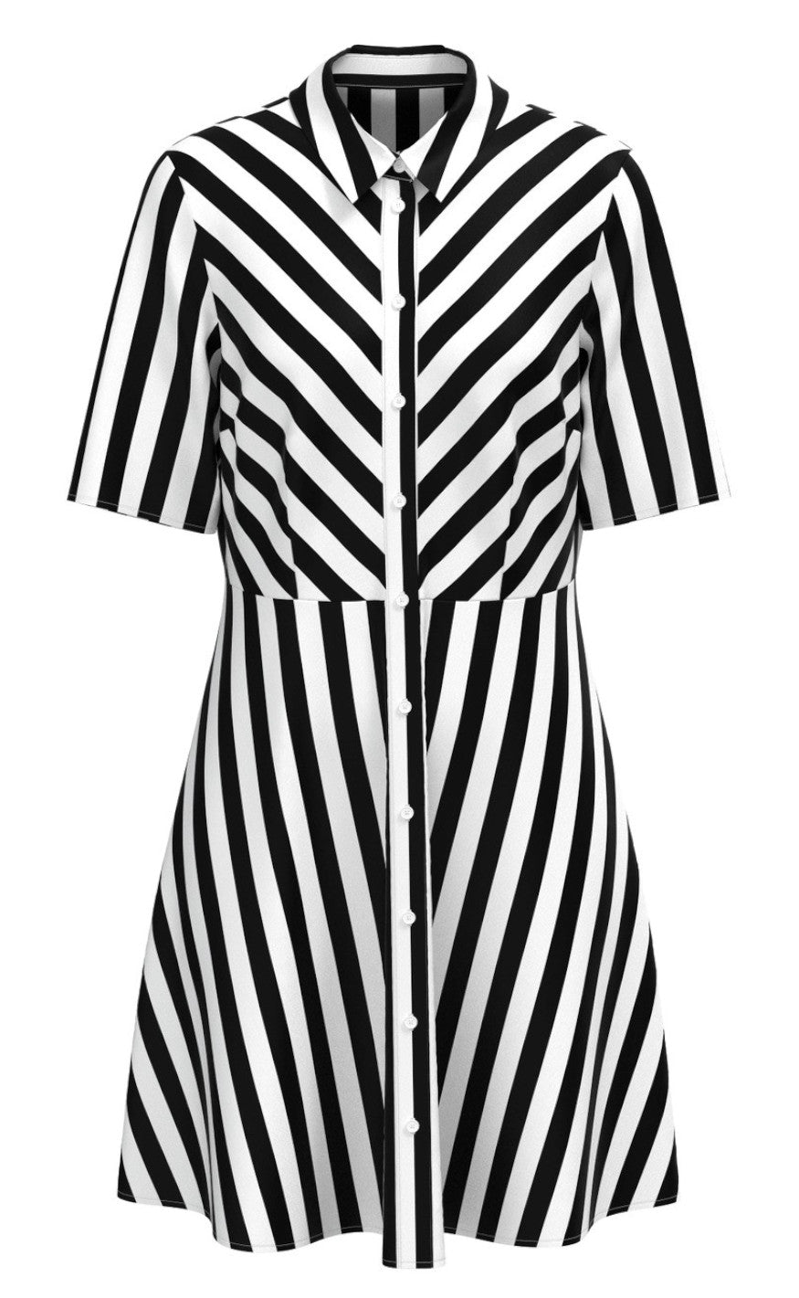 Yas Skjortekjole Savanna Black
