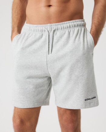 Borg Classic Sweatshorts  Brushed Nickel