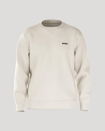 Borg Essential   Sweatshirt  Light Grey Melange